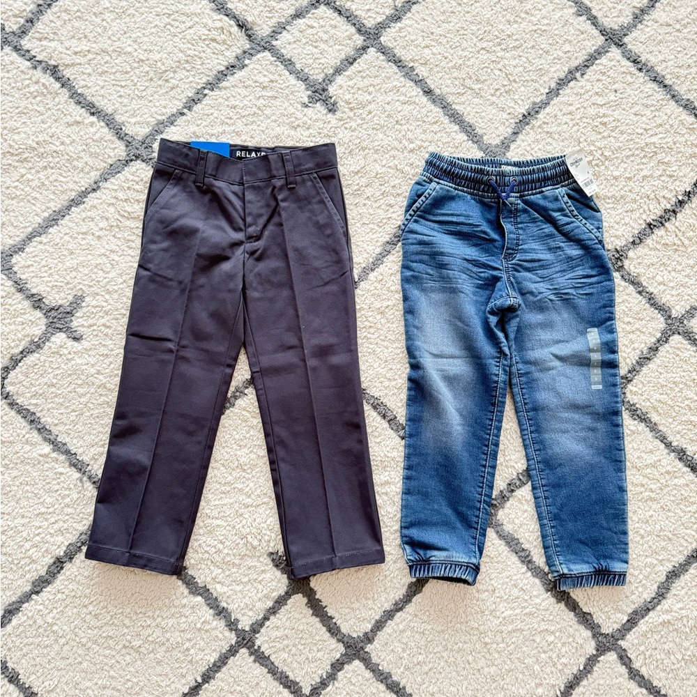 OshKosh B'gosh Denim and Relax Fit Trousers size 6